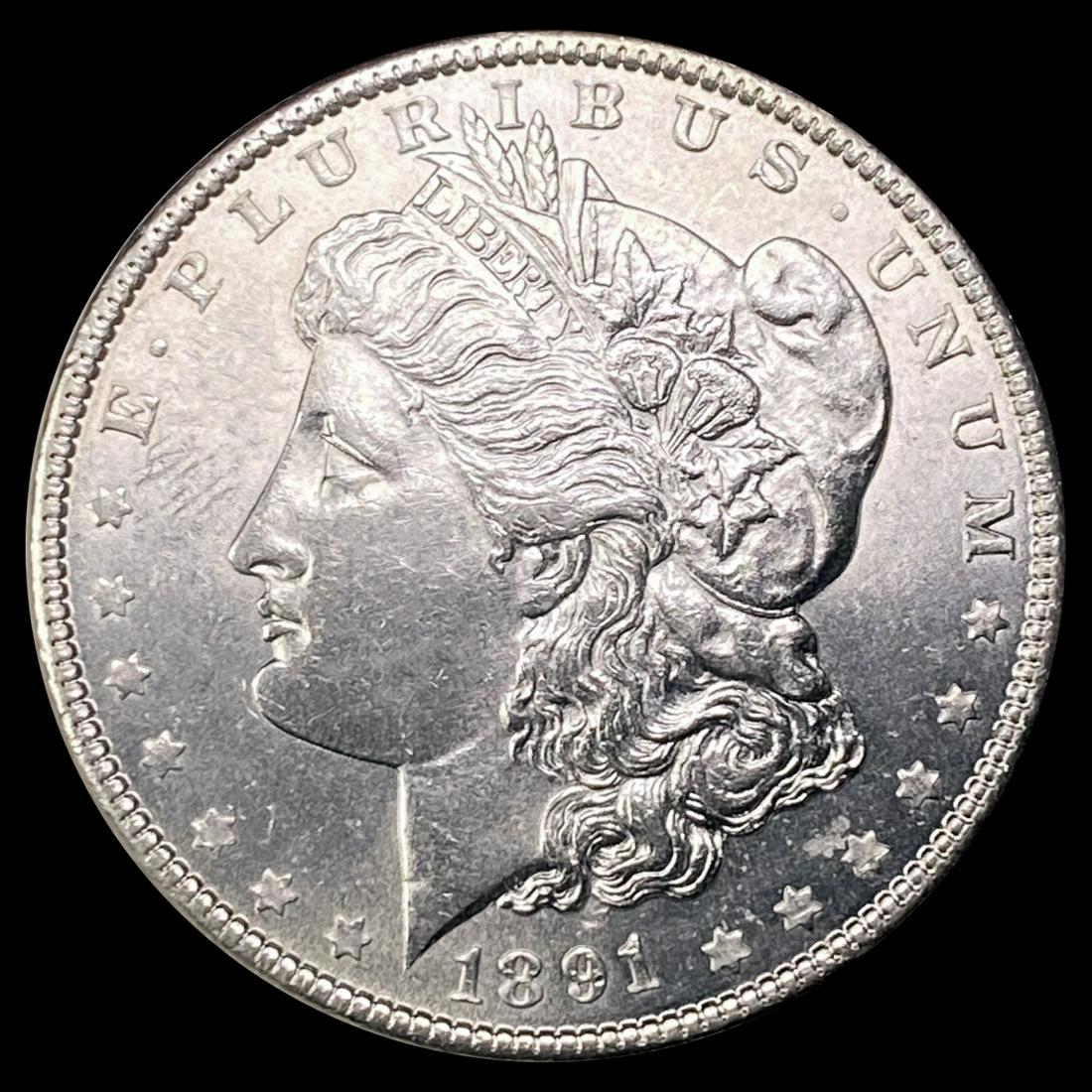 1891 Morgan Silver Dollar CHOICE BU (1 of 2)