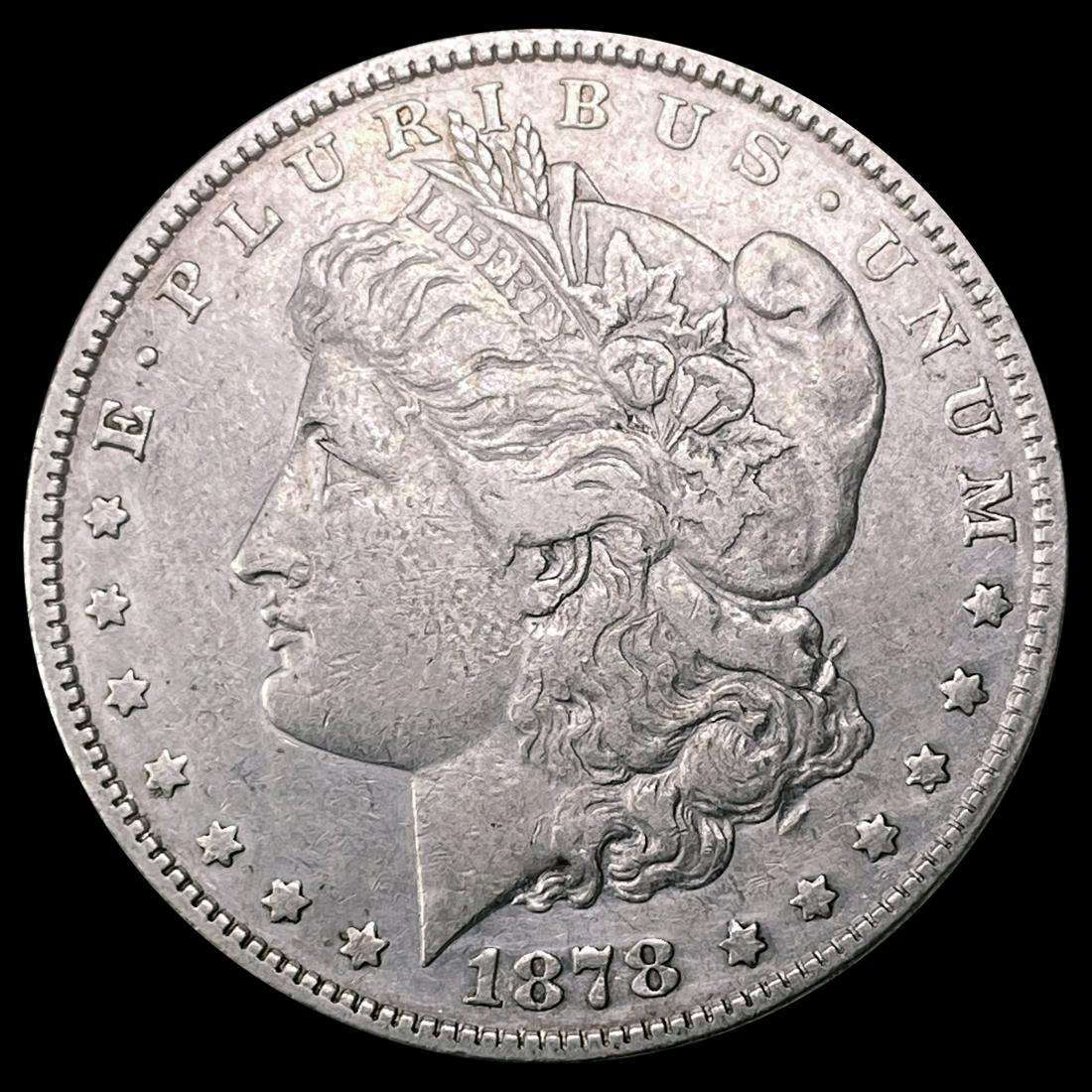 1878 8TF Morgan Silver Dollar NEARLY UNCIRCULATED (1 of 2)