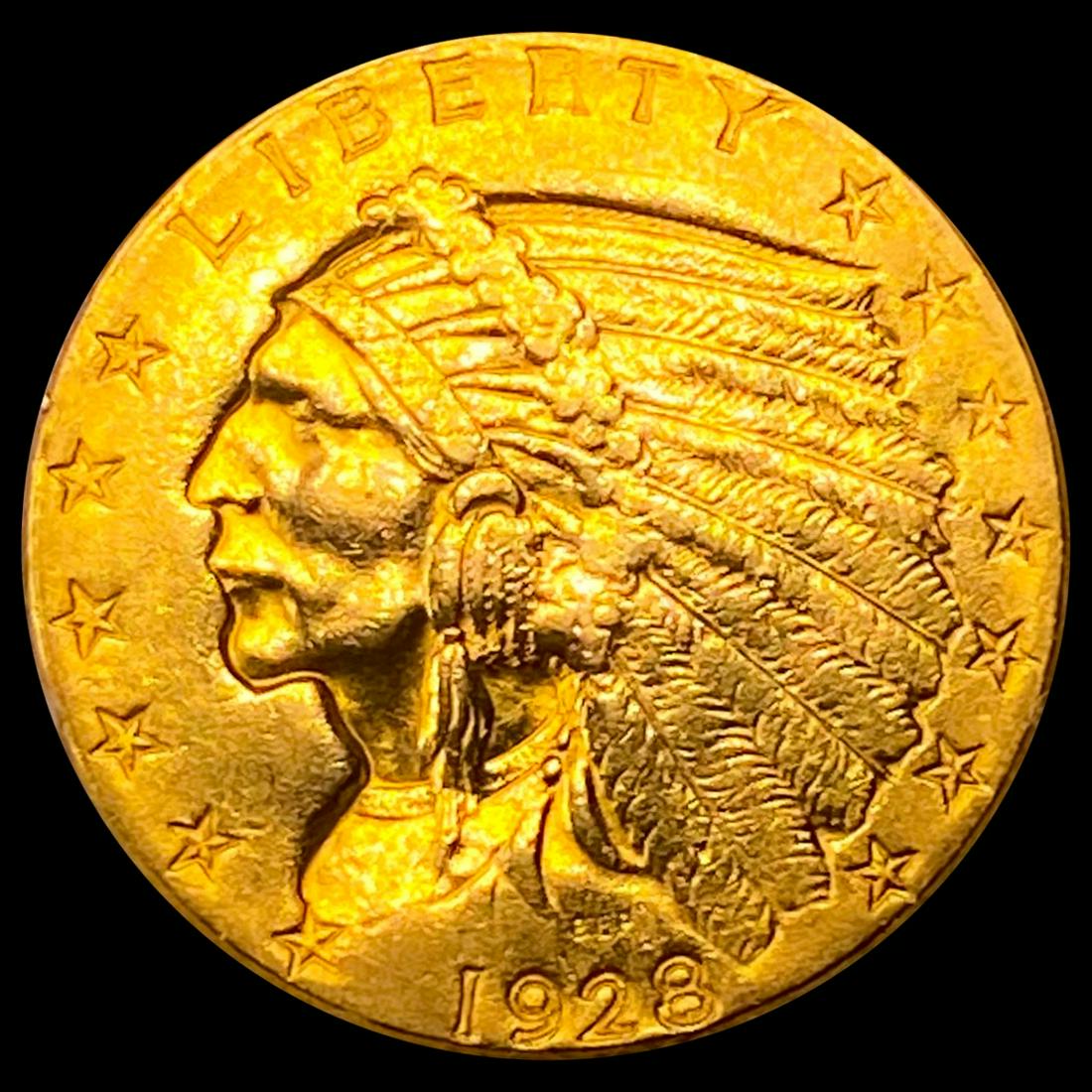 1928 $2.50 Gold Quarter Eagle UNCIRCULATED (1 of 2)