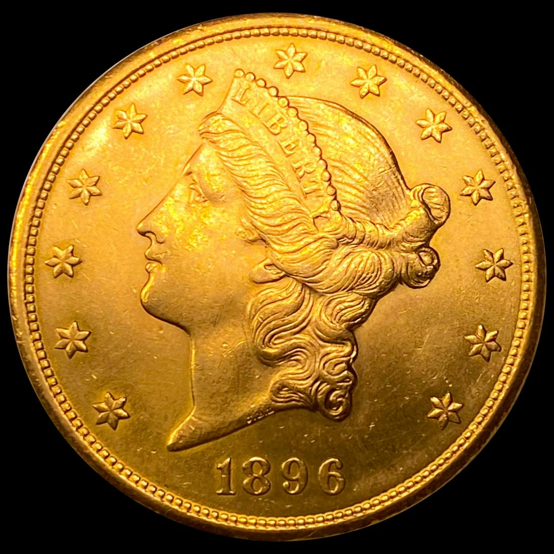 1896-S $20 Gold Double Eagle UNCIRCULATED (1 of 2)
