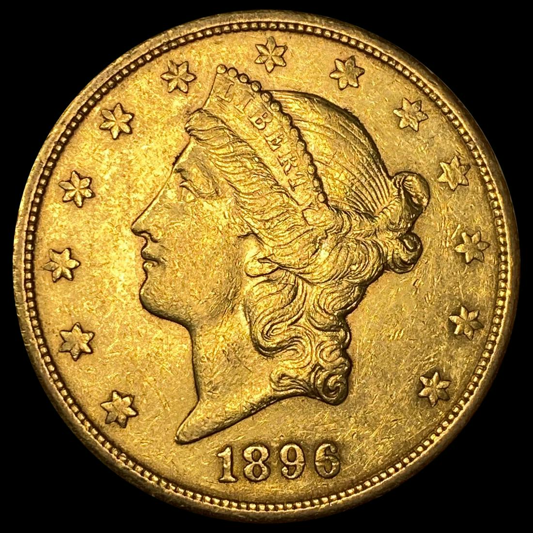 1896-S $20 Gold Double Eagle UNCIRCULATED (1 of 2)