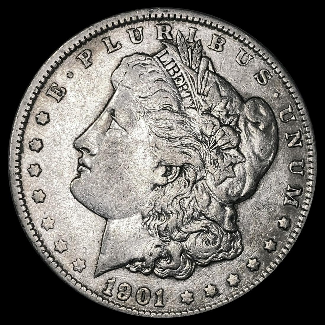 1901 Morgan Silver Dollar CLOSELY UNCIRCULATED (1 of 2)
