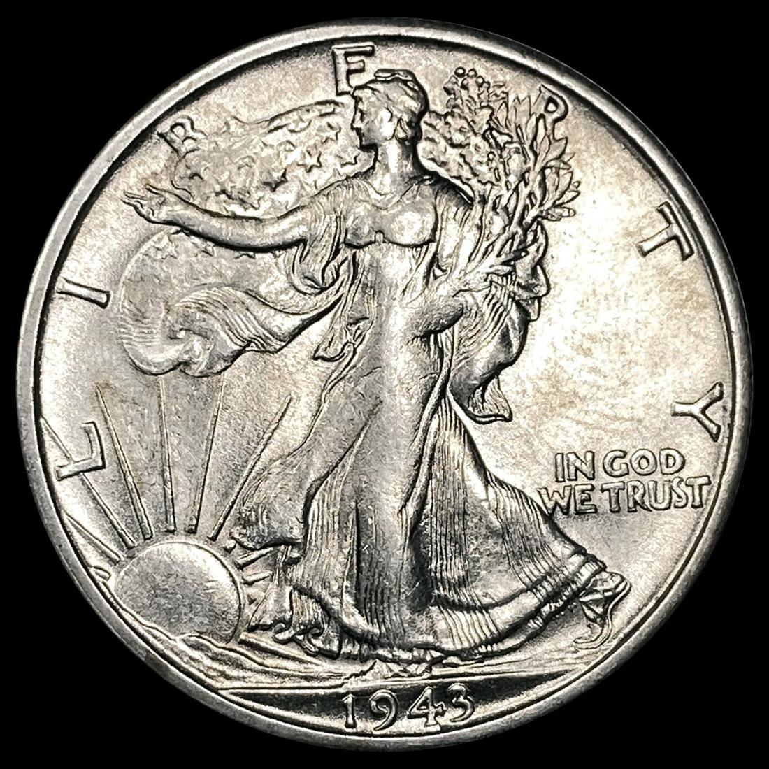 1943-S Walking Liberty Half Dollar UNCIRCULATED (1 of 2)