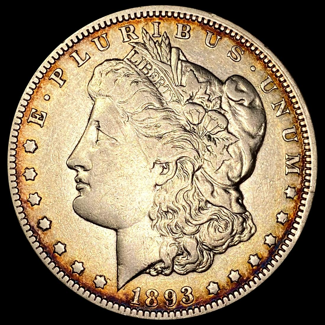 1893-O Morgan Silver Dollar CLOSELY UNCIRCULATED (1 of 2)