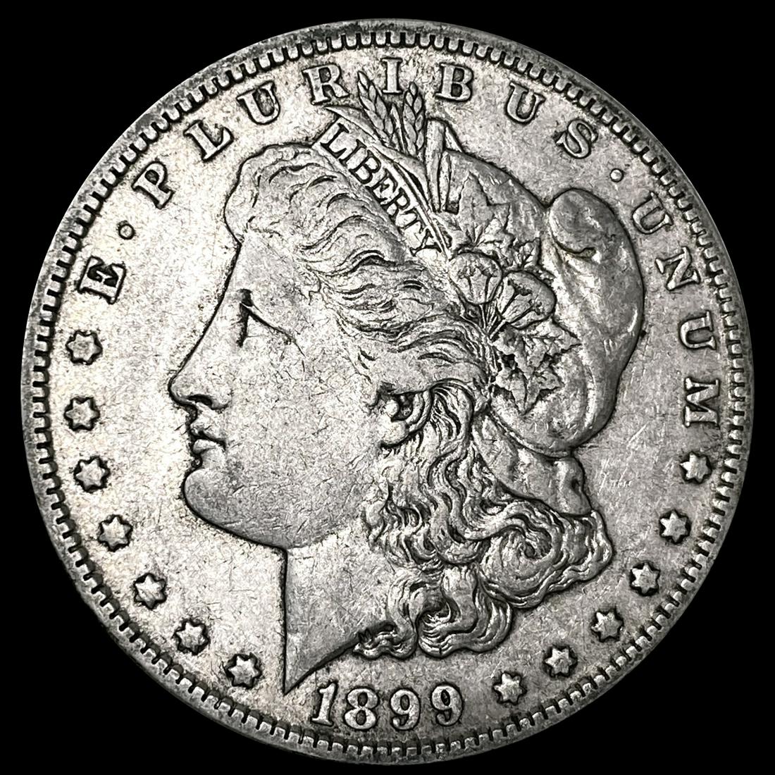 1899-O Morgan Silver Dollar NEARLY UNCIRCULATED (1 of 2)