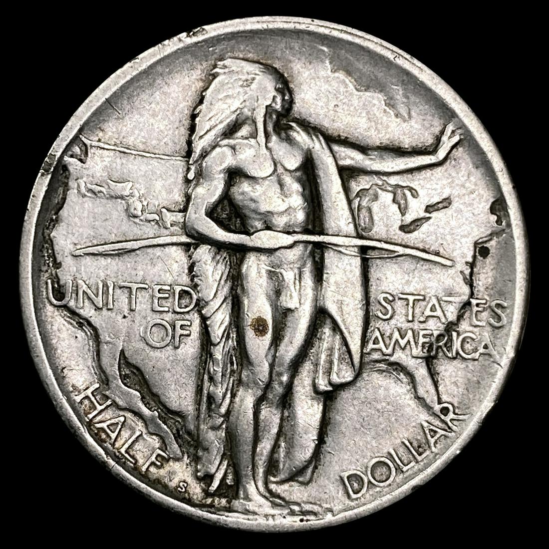 1926-S Oregon Trail Half Dollar CLOSELY UNC (1 of 2)