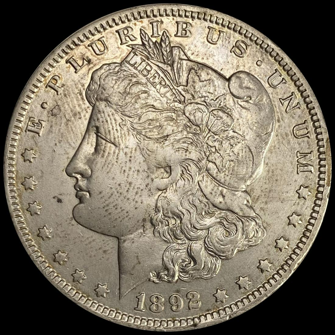 1892-O Morgan Silver Dollar NEARLY UNCIRCULATED (1 of 2)