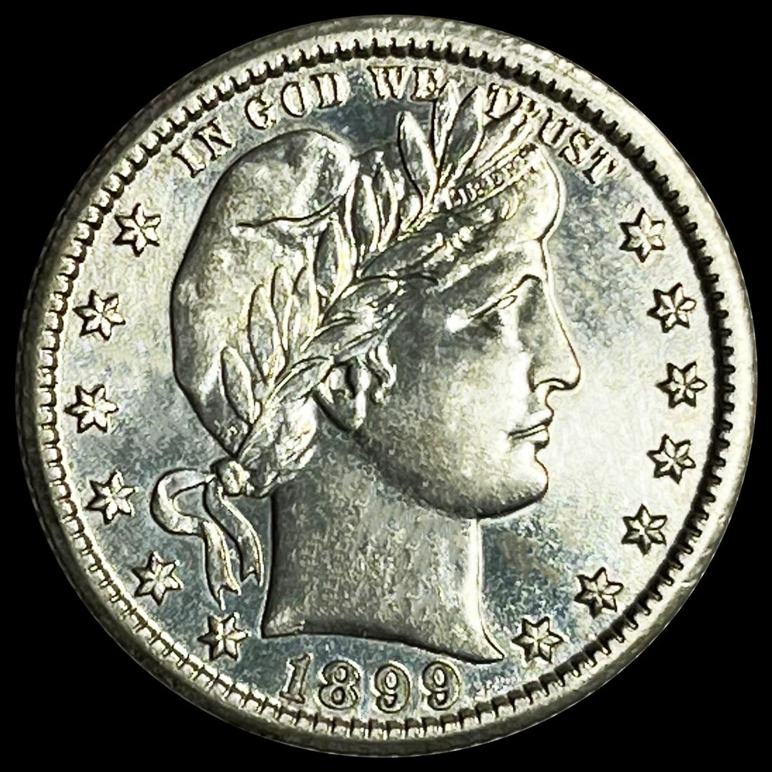 1899-O Barber Quarter UNCIRCULATED (1 of 2)