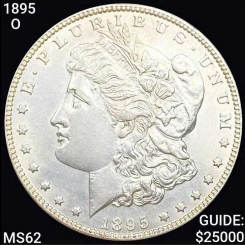1895-O Morgan Silver Dollar UNCIRCULATED (1 of 2)