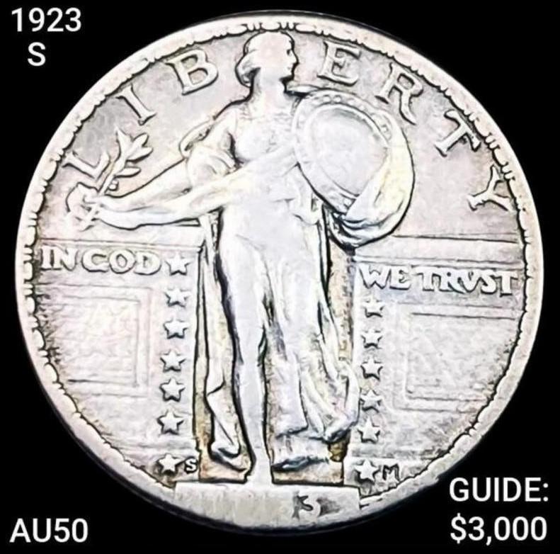 1923-S Standing Liberty Quarter HIGH GRADE (1 of 2)