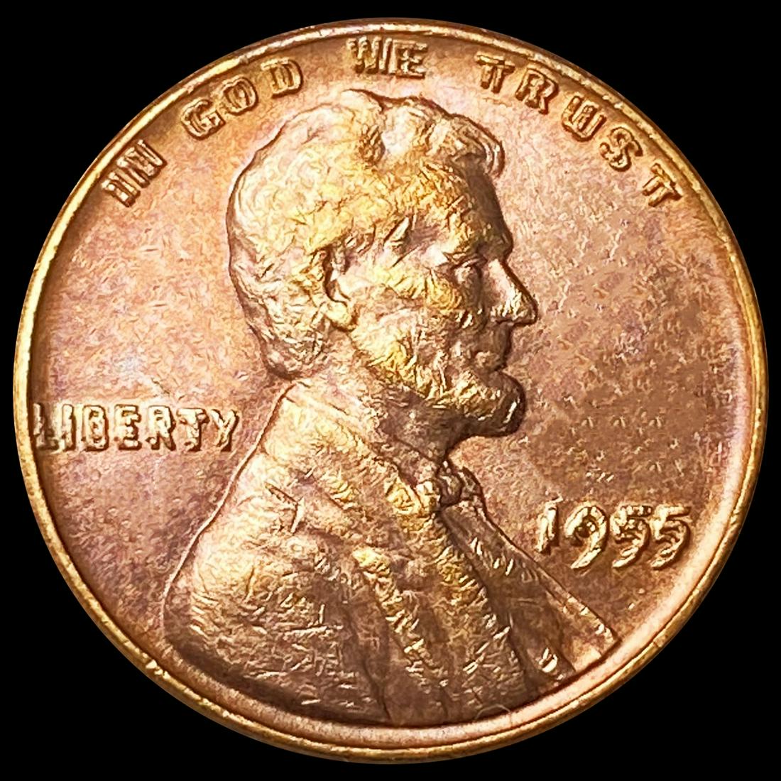 1955 DDO Wheat Cent UNCIRCULATED (1 of 2)