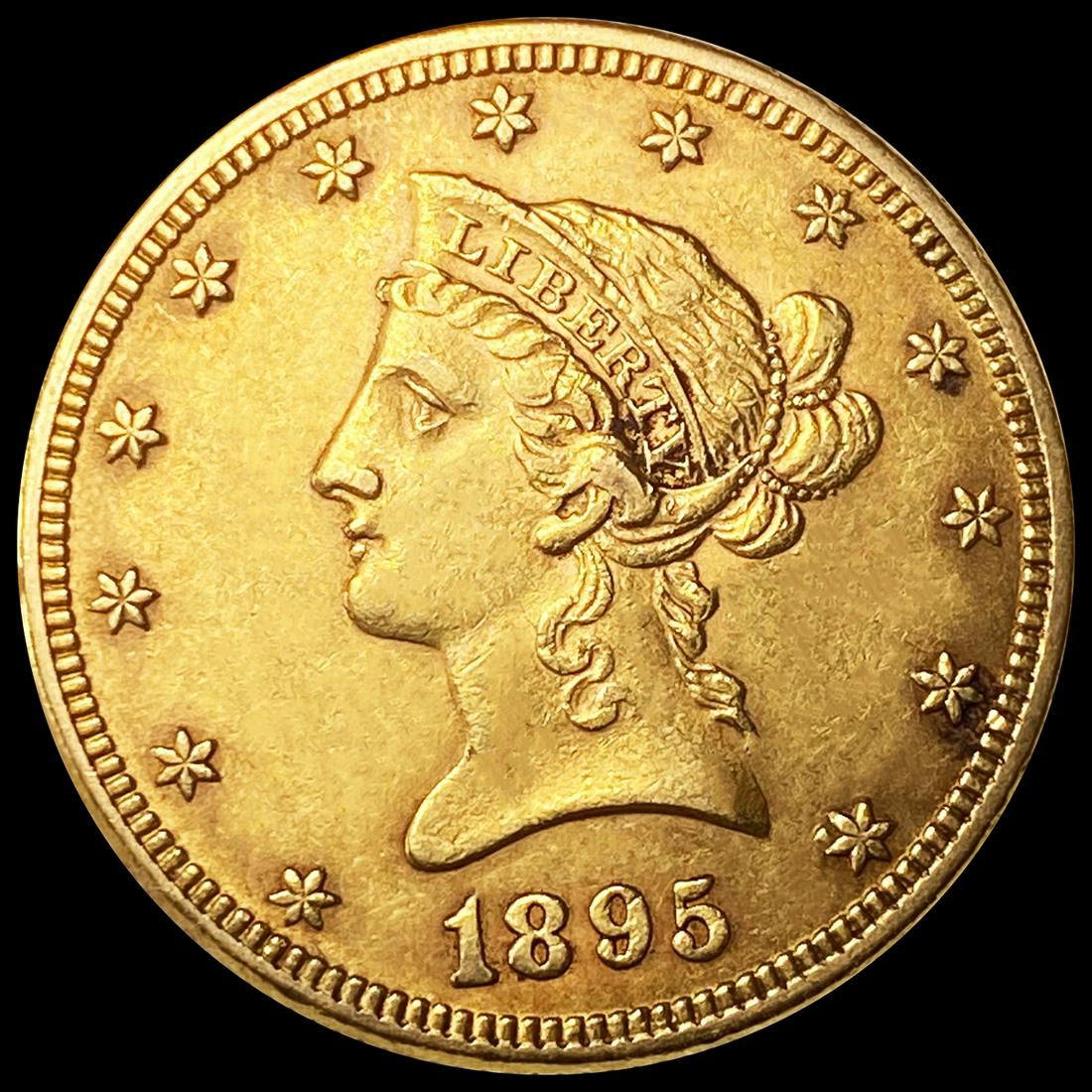 1895 $10 Gold Eagle CLOSELY UNCIRCULATED (1 of 2)