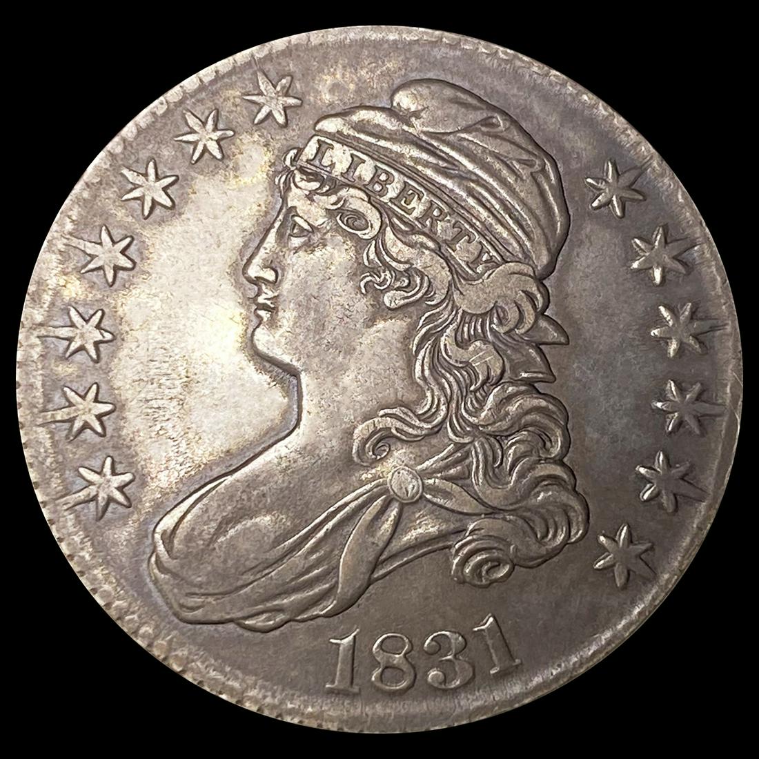 1831 Capped Bust Half Dollar NEARLY UNCIRCULATED (1 of 2)
