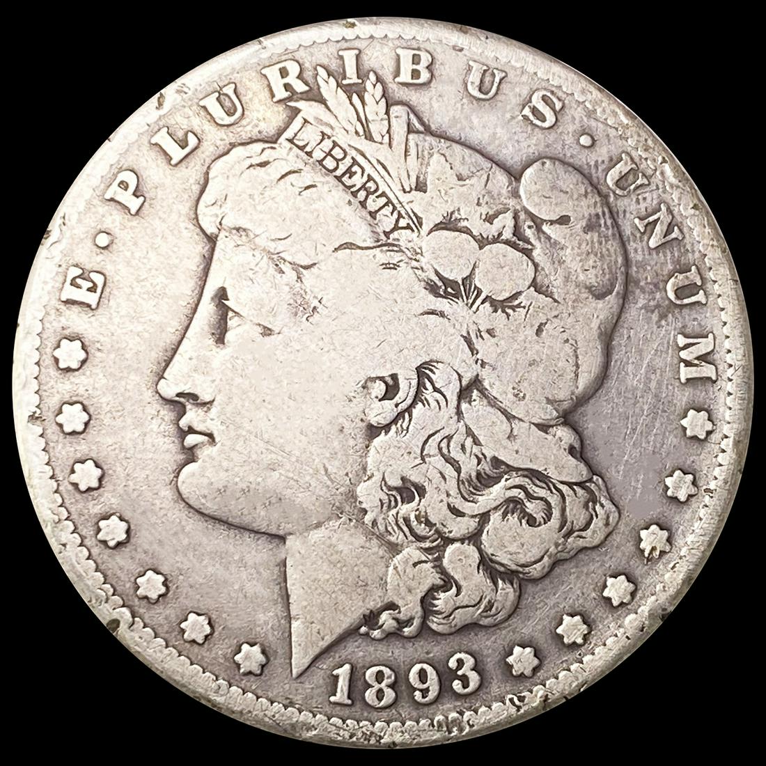 1893-S Morgan Silver Dollar LIGHTLY CIRCULATED (1 of 2)