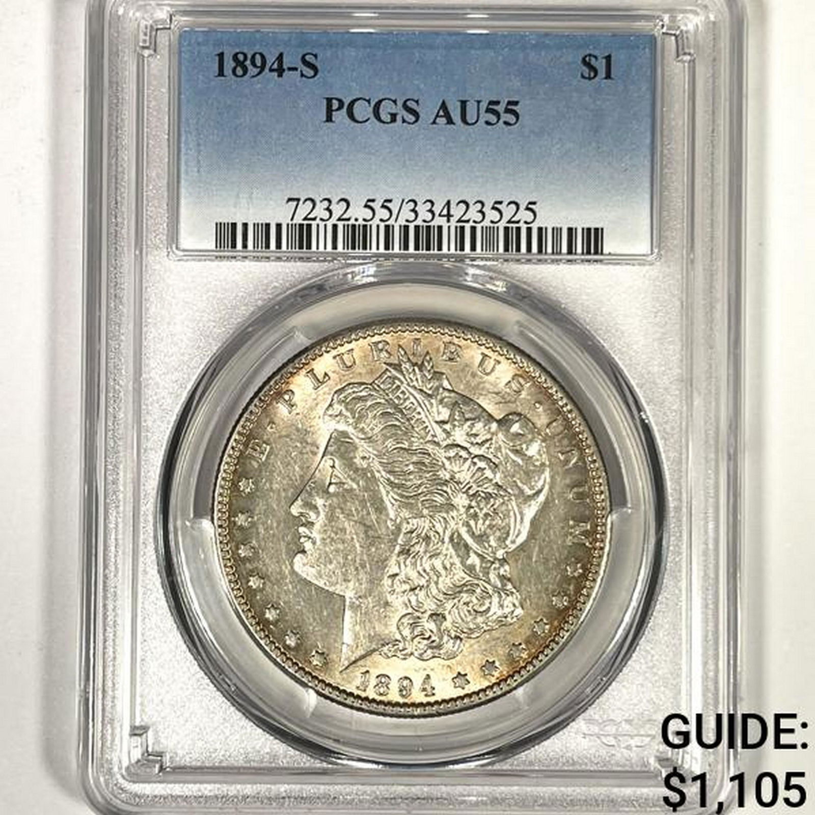 1894-S Morgan Silver Dollar PCGS-AU55 (1 of 2)