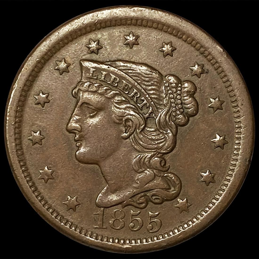 1855 Large Cent UNCIRCULATED (1 of 2)