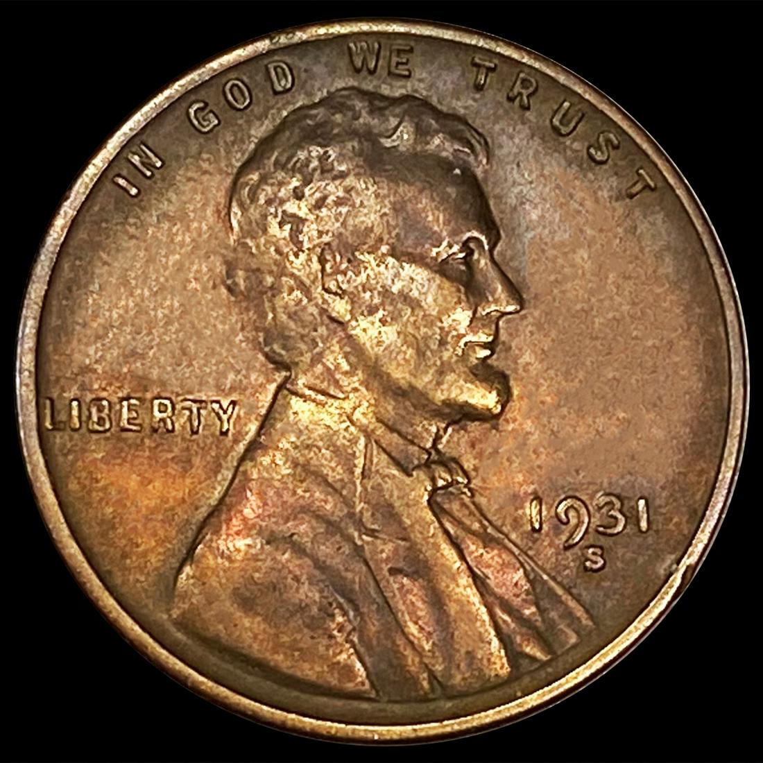 1931-S Wheat Cent CLOSELY UNCIRCULATED (1 of 2)