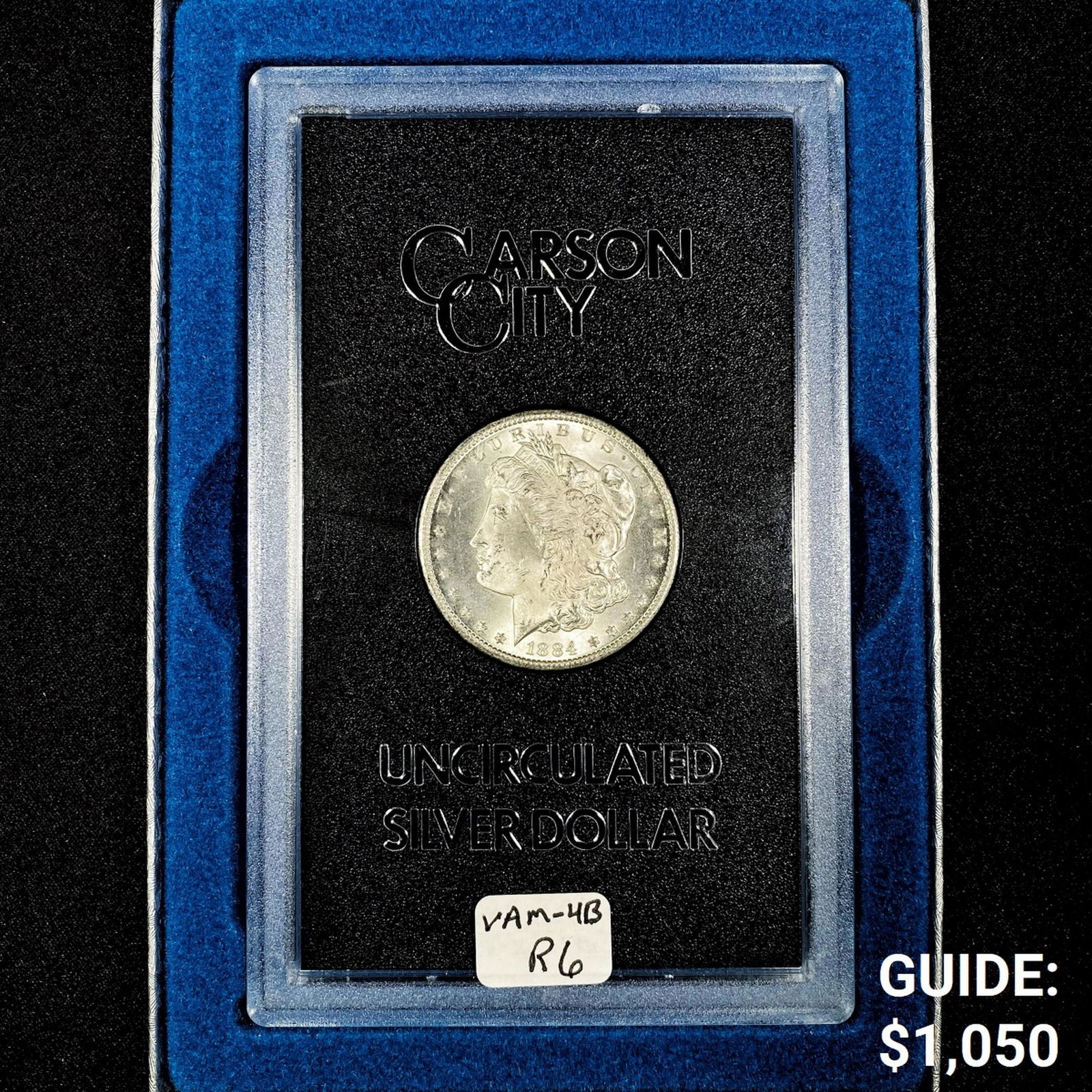 1884-CC Morgan Silver Dollar -GEM BU GSA Hoard (1 of 3)