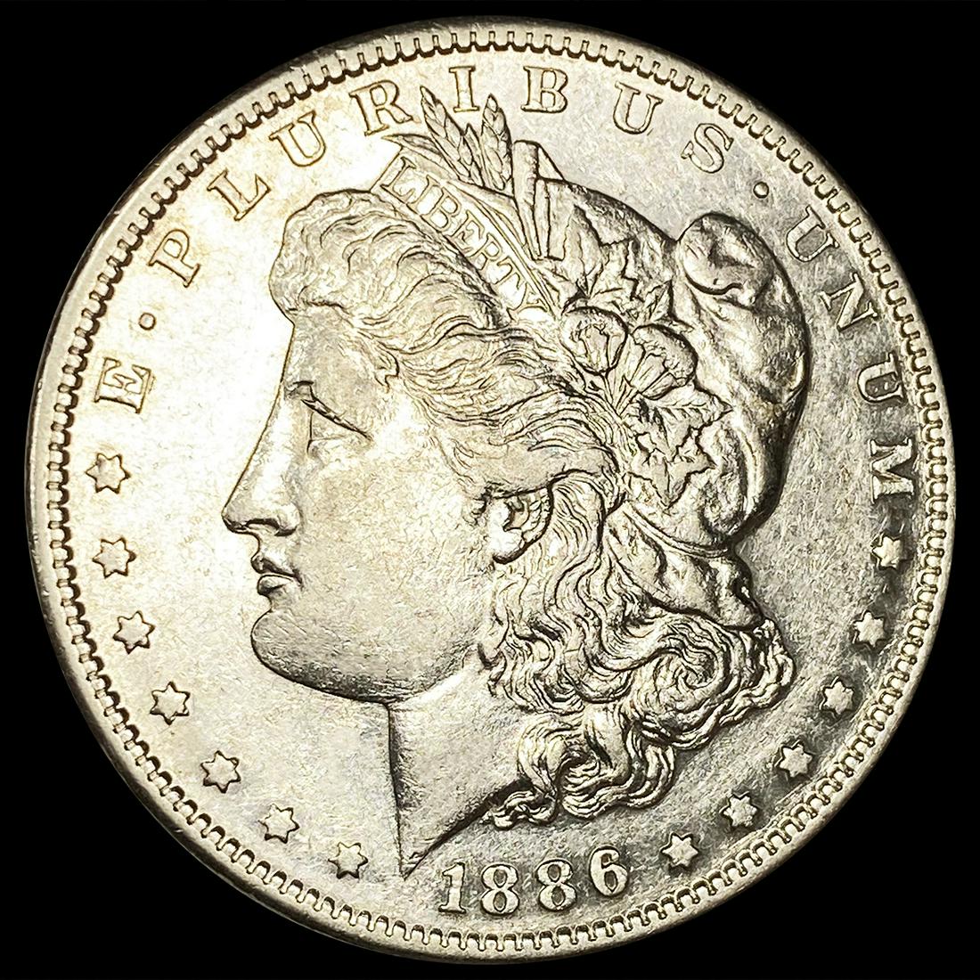1886-S Morgan Silver Dollar CLOSELY UNCIRCULATED (1 of 2)