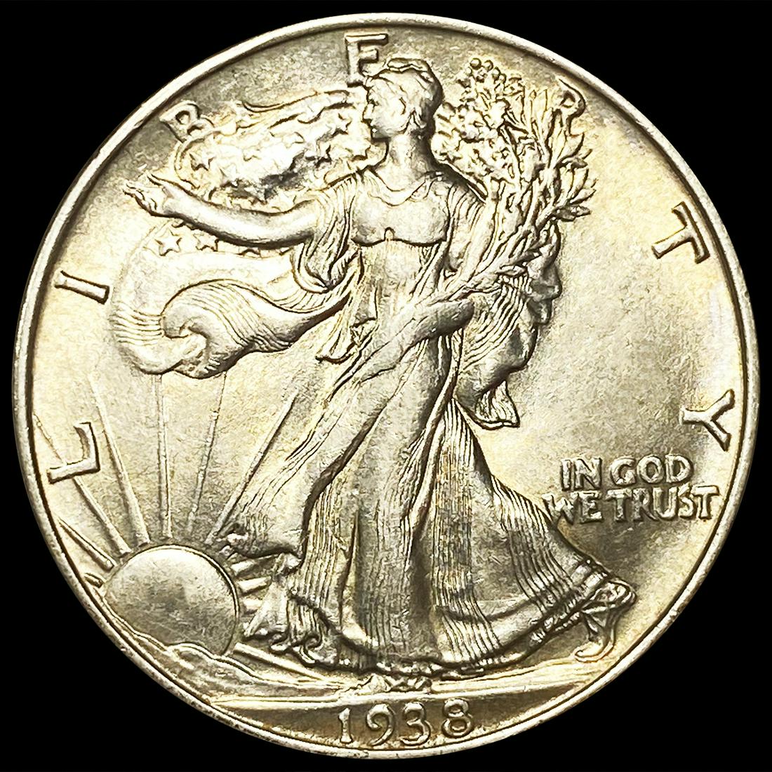 1938 Walking Liberty Half Dollar CLOSELY UNC (1 of 2)