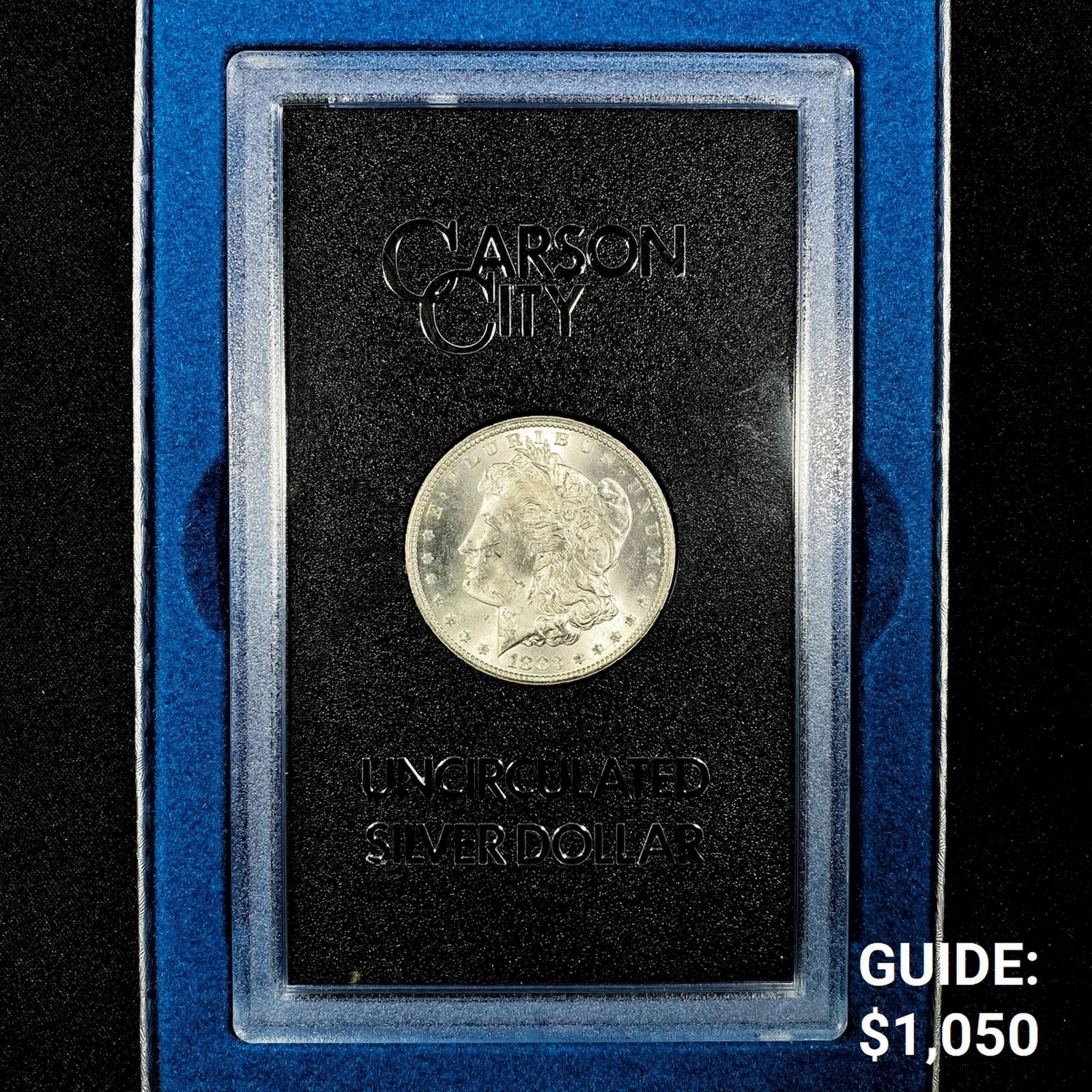 1883-CC Morgan Silver Dollar -GEM BU GSA Hoard w/ (1 of 3)