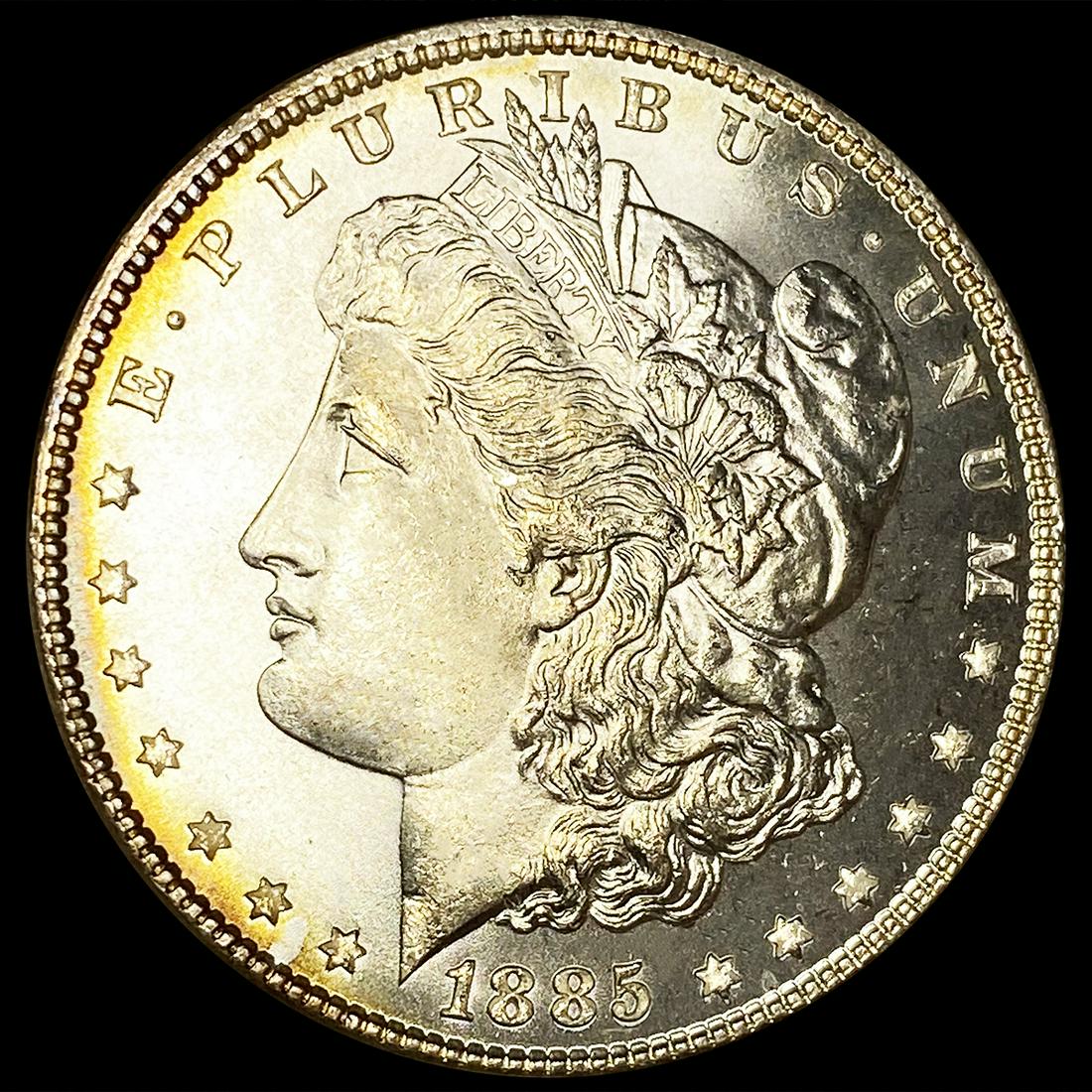 1885 Morgan Silver Dollar GEM BU (1 of 2)