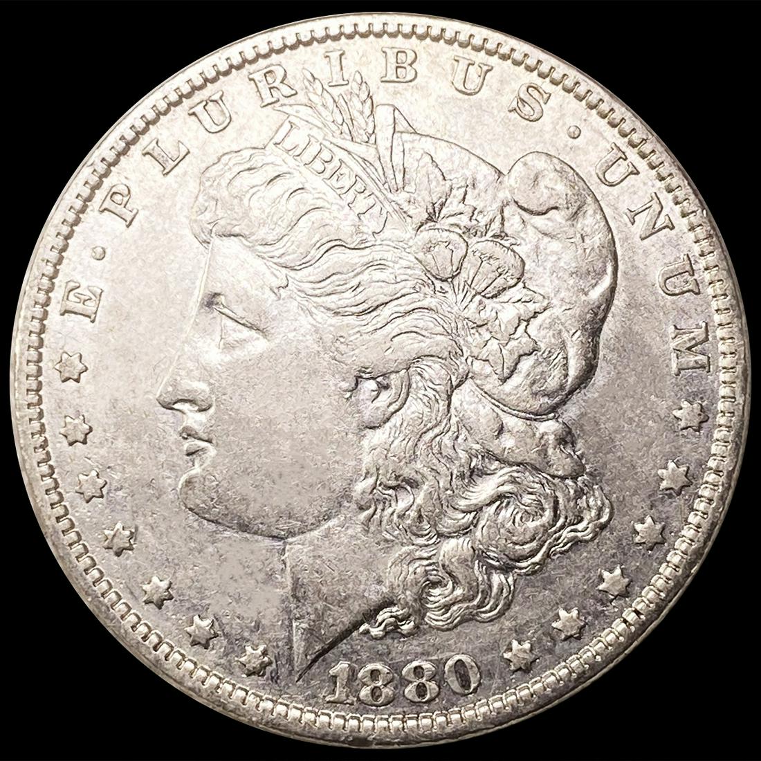1880-O Morgan Silver Dollar CLOSELY UNCIRCULATED (1 of 2)