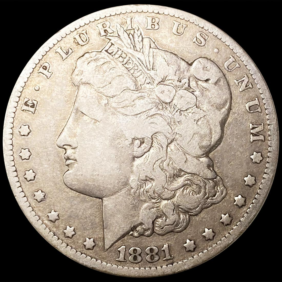 1881-CC Morgan Silver Dollar ABOUT UNCIRCULATED (1 of 2)