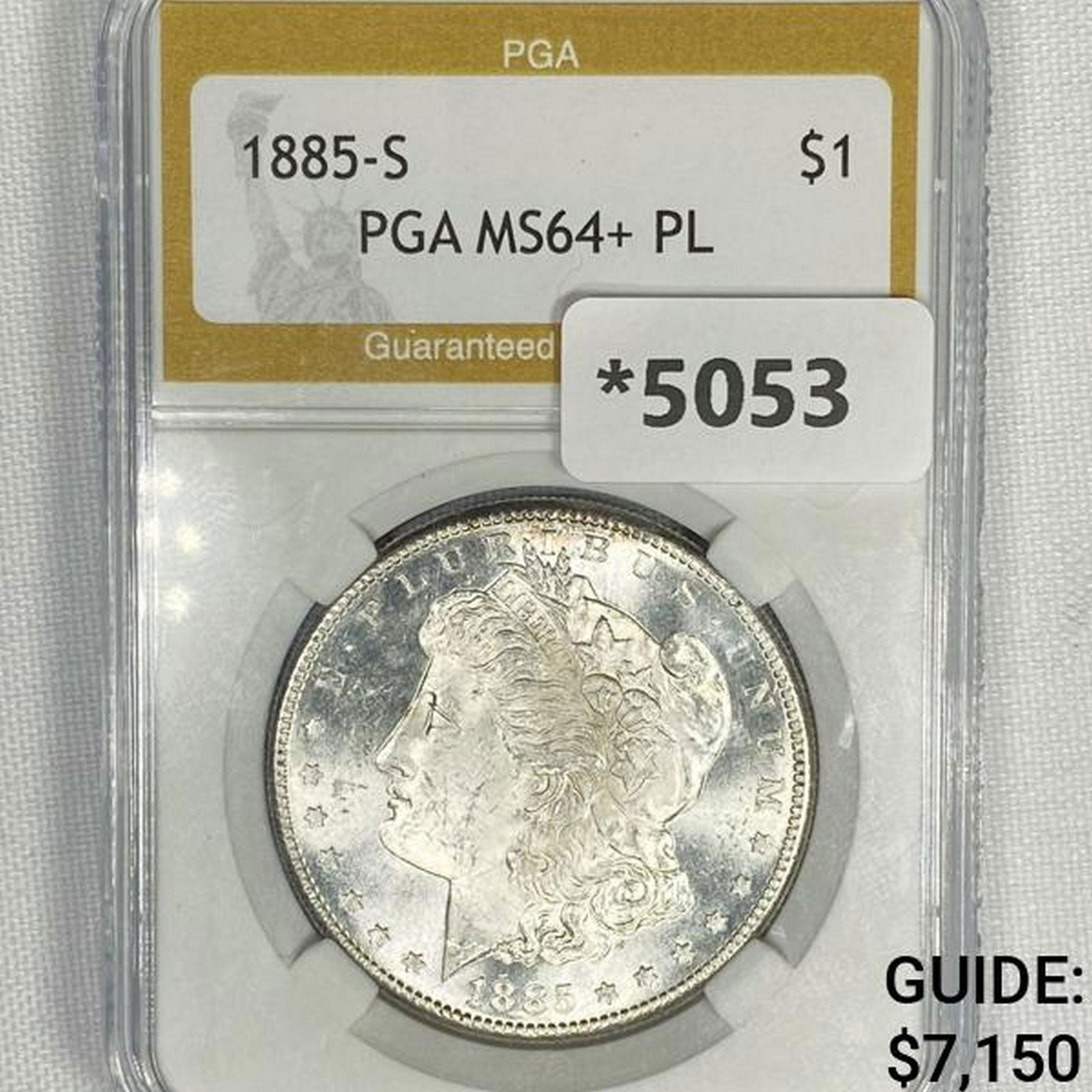 1885-S Morgan Silver Dollar PGA - MS64+ PL (1 of 2)