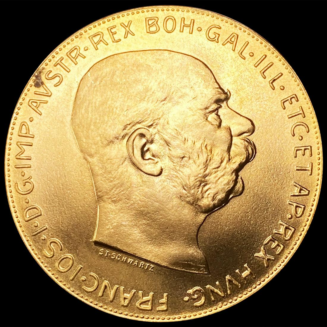 1915 Austria Gold 100 Corona UNCIRCULATED (1 of 2)