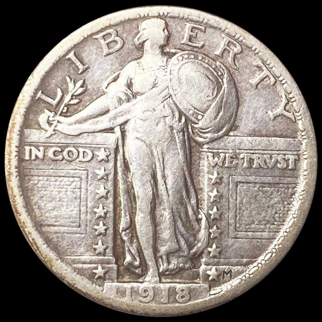 1918 Standing Liberty Quarter CLOSELY (1 of 2)