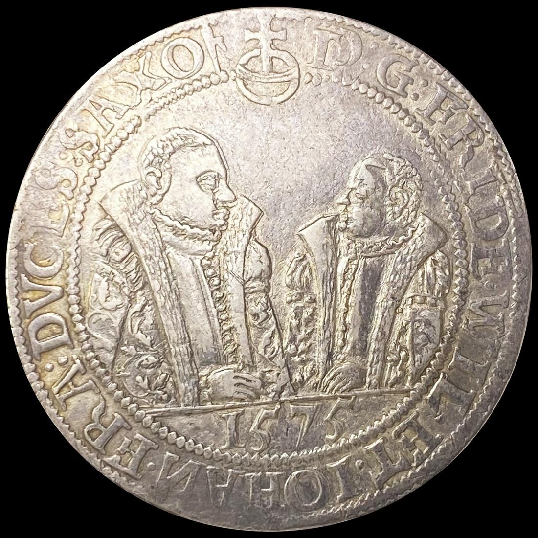 1575 Saxony Silver Thaler UNCIRCULATED (1 of 2)