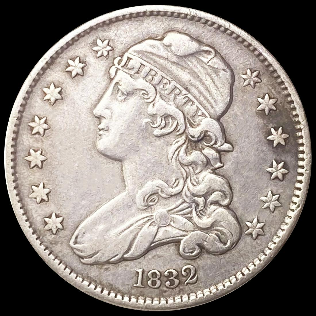 1832 Capped Bust Quarter CLOSELY UNCIRCULATED (1 of 2)