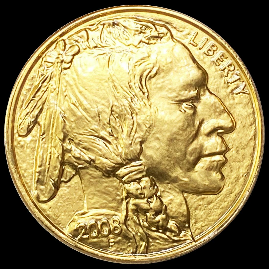 2008 Gold $50 Buffalo UNCIRCULATED (1 of 2)
