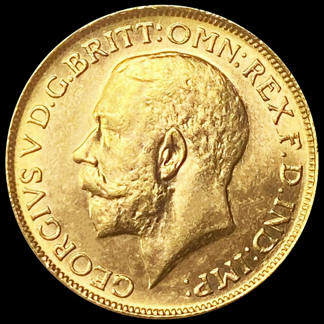 1918 Great Britain Gold Sovereign UNCIRCULATED (1 of 2)