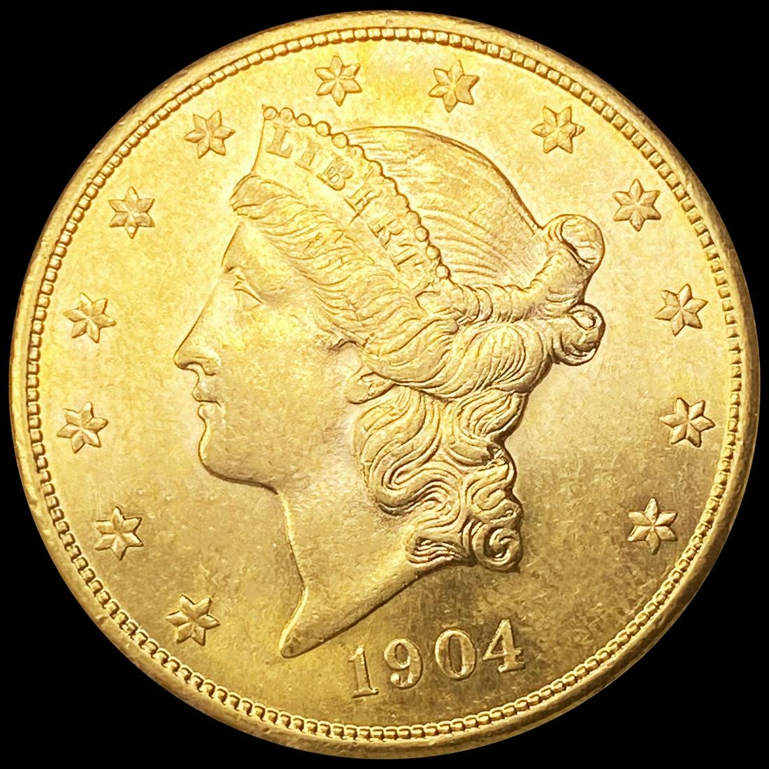 1904-S $20 Gold Double Eagle UNCIRCULATED (1 of 2)