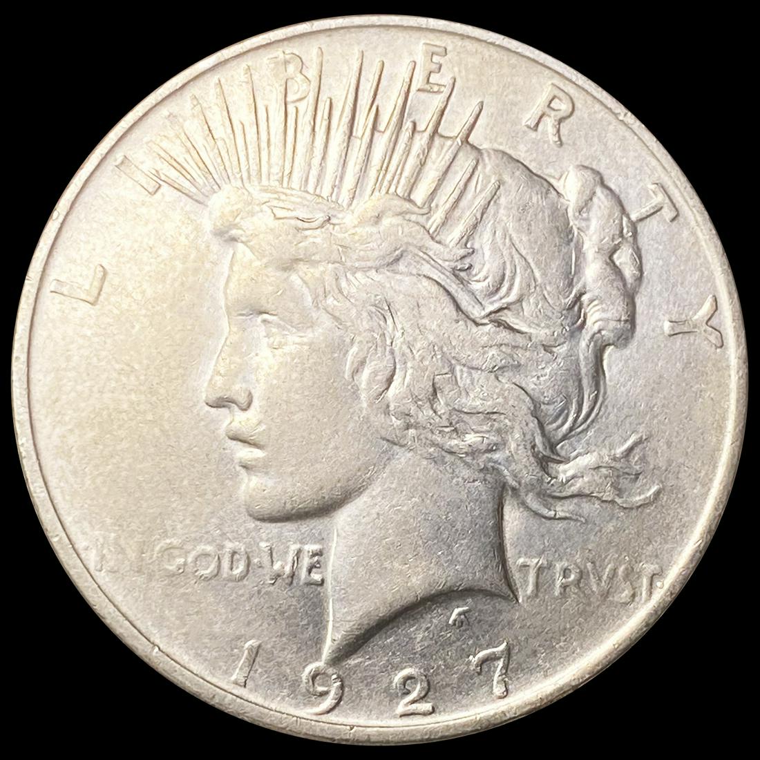 1927-D Silver Peace Dollar CLOSELY UNCIRCULATED (1 of 2)