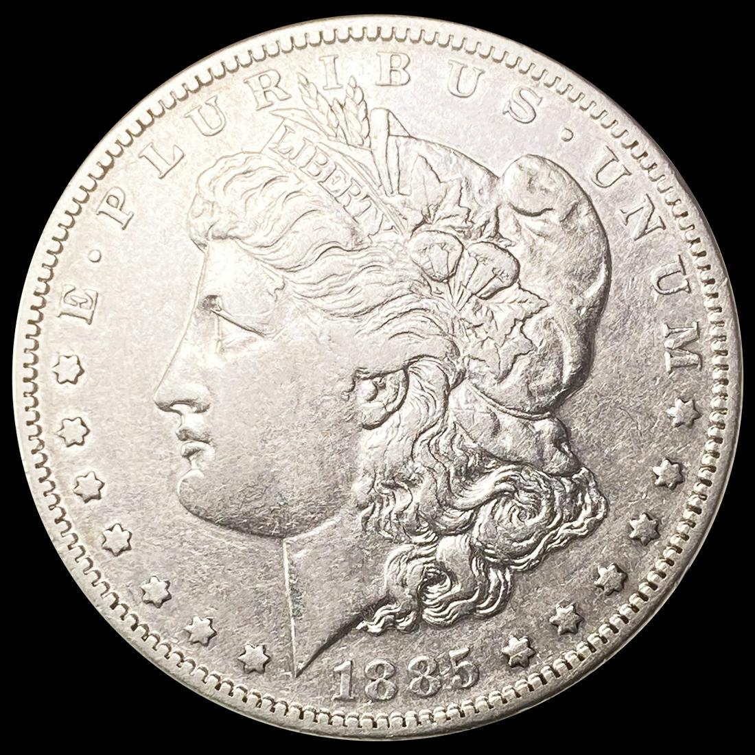 1885-S Morgan Silver Dollar CLOSELY UNCIRCULATED (1 of 2)