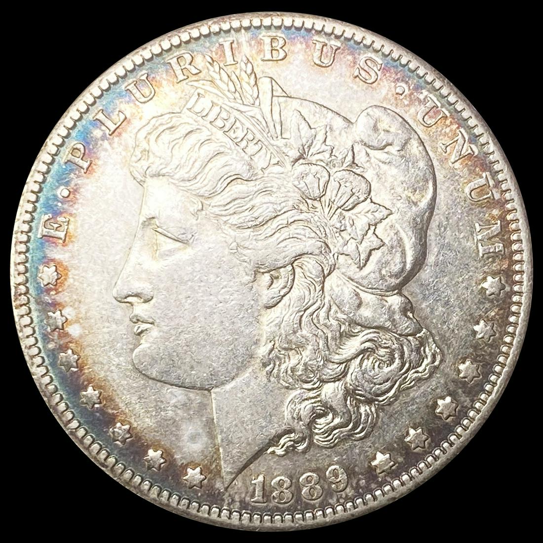 1889-S Morgan Silver Dollar CLOSELY UNCIRCULATED (1 of 2)