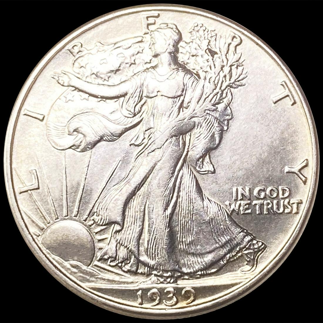 1939-D Walking Liberty Half Dollar UNCIRCULATED (1 of 2)