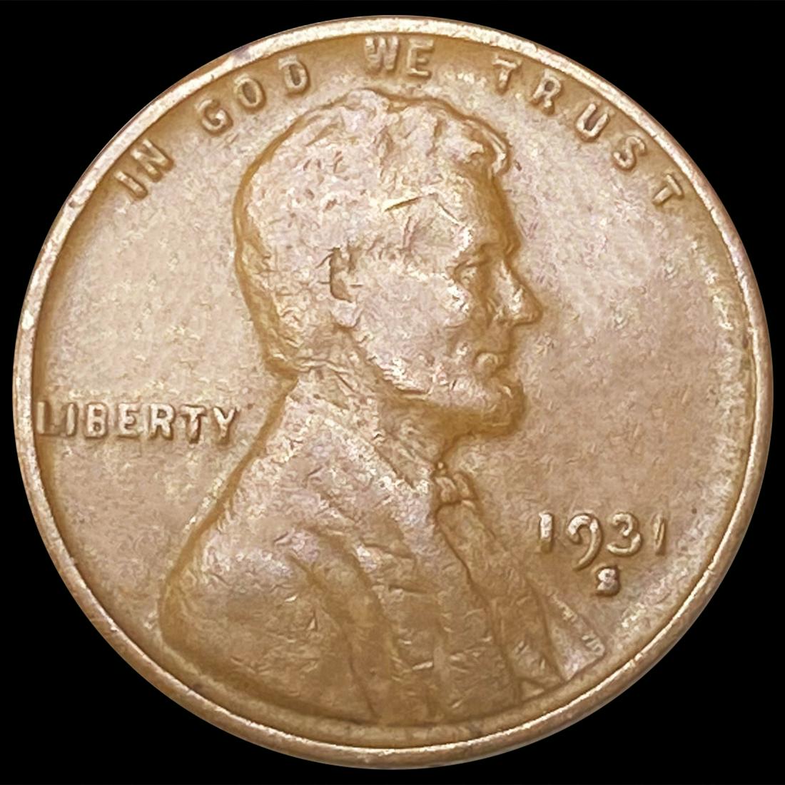 1931-S Wheat Cent CLOSELY UNCIRCULATED (1 of 2)