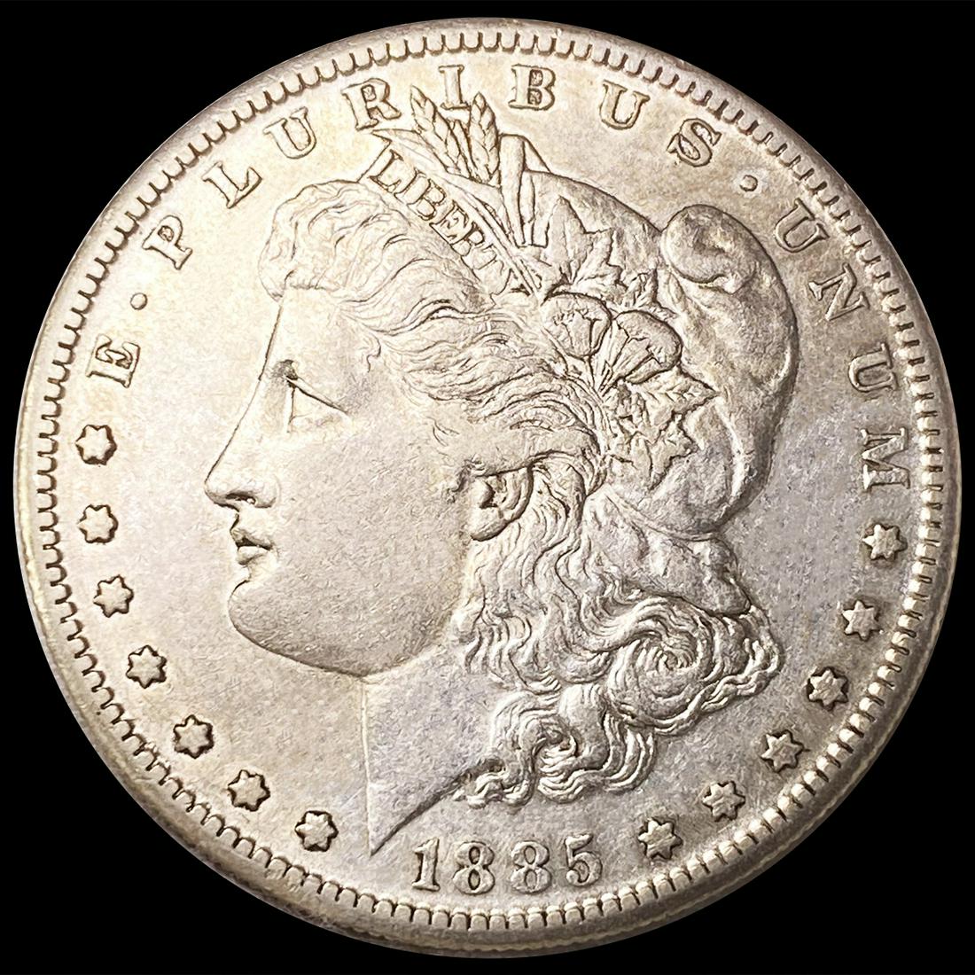 1885-S Morgan Silver Dollar CLOSELY UNCIRCULATED (1 of 2)