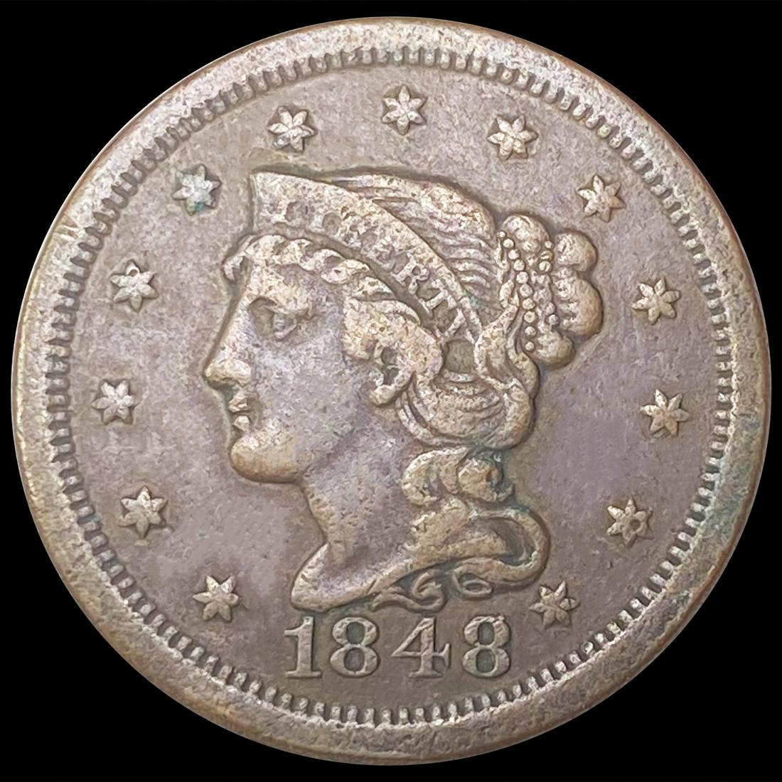 1848 Large Cent CLOSELY UNCIRCULATED (1 of 2)