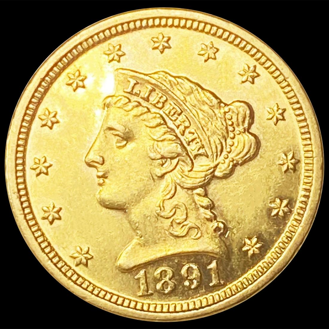1891 DDR $2.50 Gold Quarter Eagle UNCIRCULATED (1 of 2)