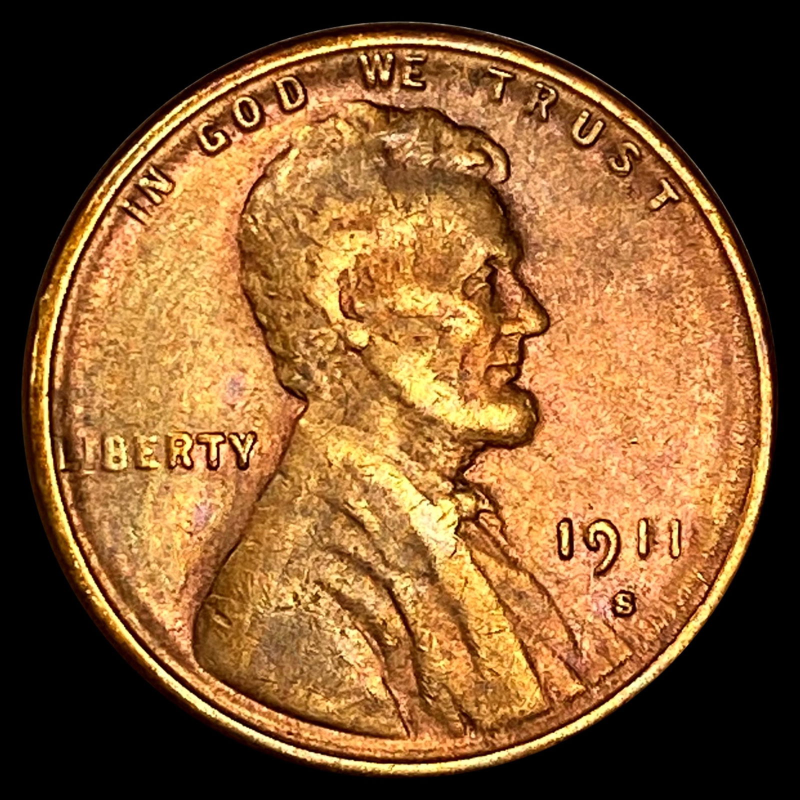 1911-S Wheat Cent UNCIRCULATED (1 of 2)