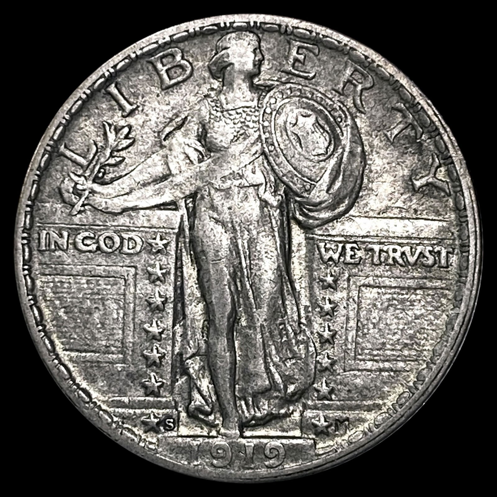 1919-S Standing Liberty Quarter UNCIRCULATED (1 of 2)