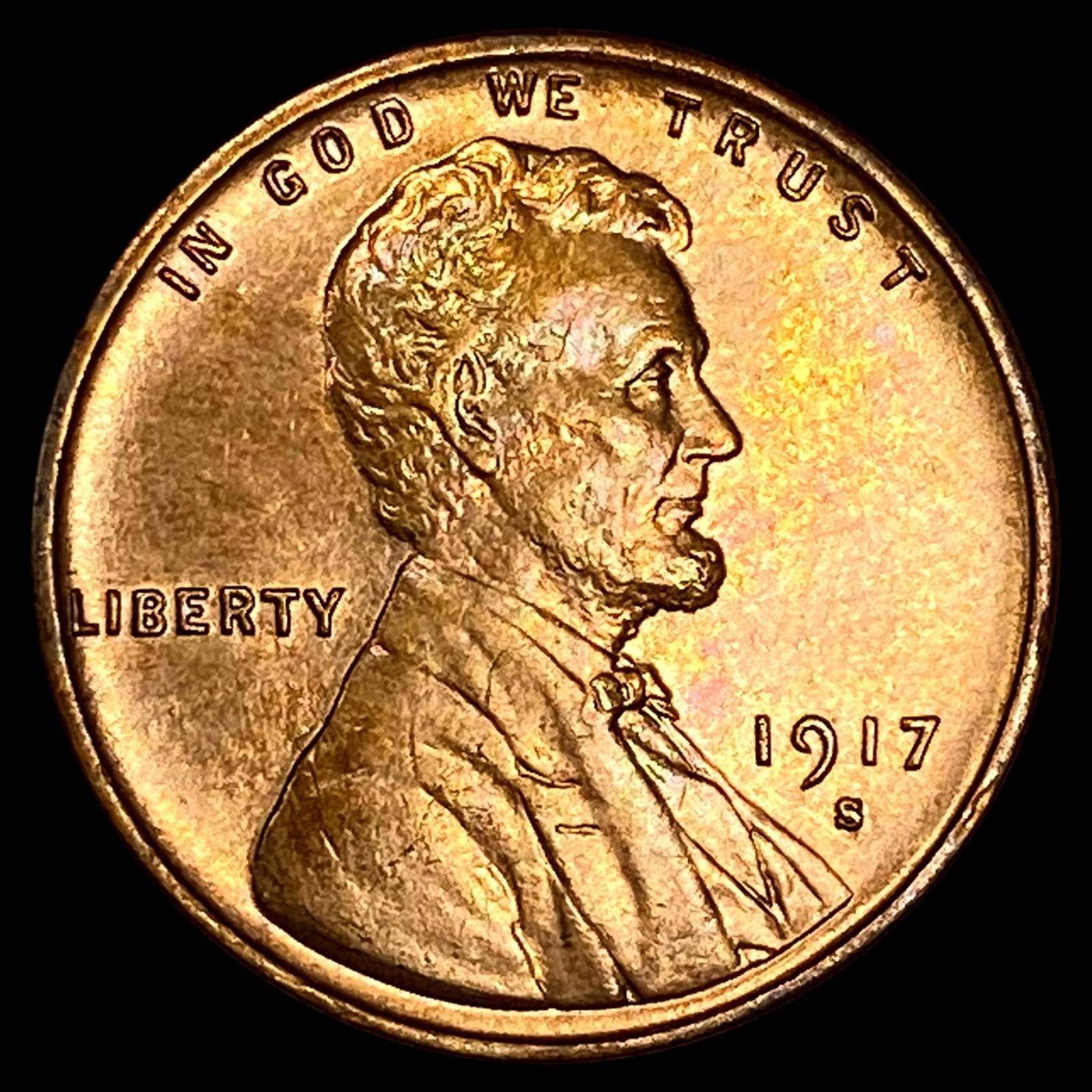 1917-S Wheat Cent UNCIRCULATED (1 of 2)