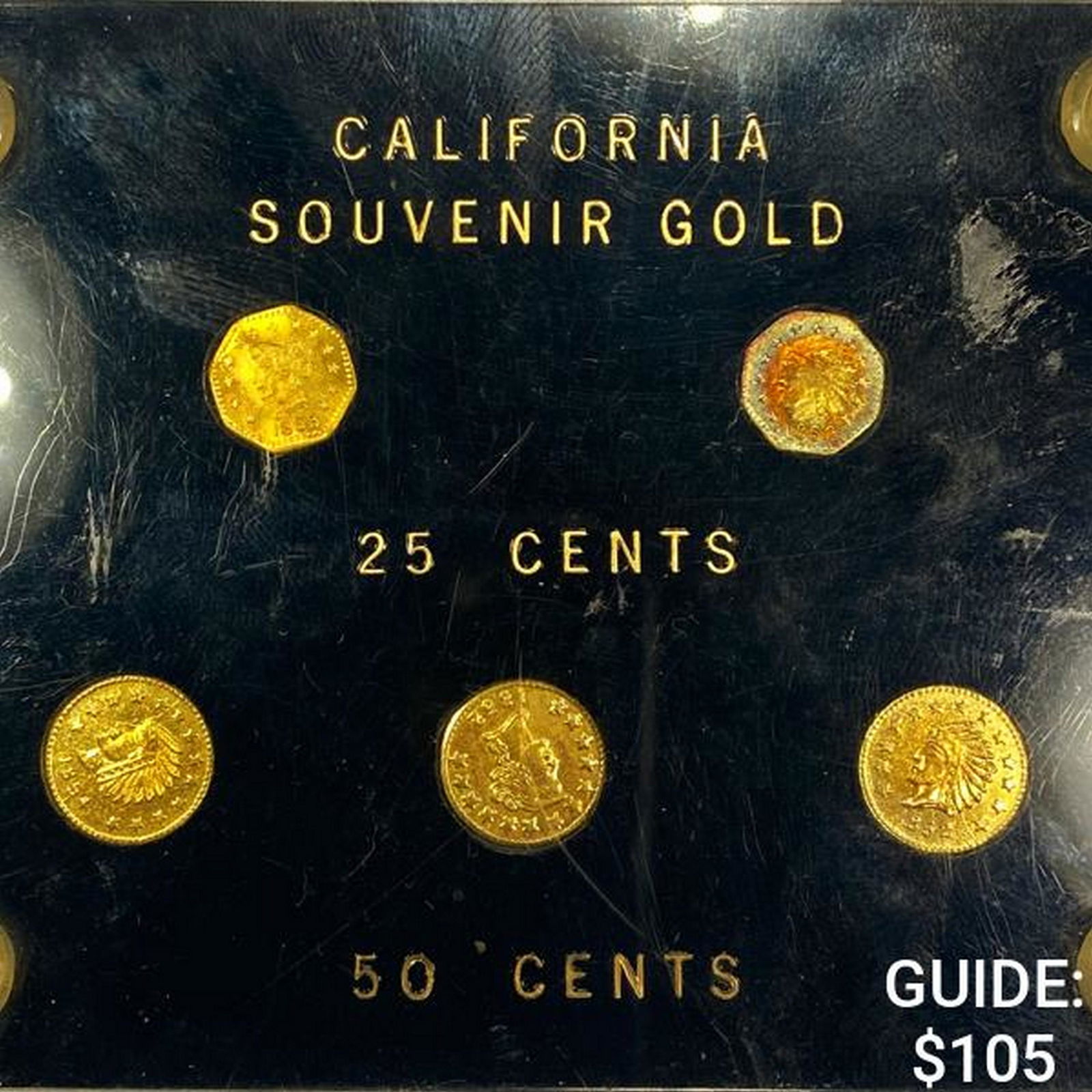 (5) California Souvenir Gold Set - (1 of 2)