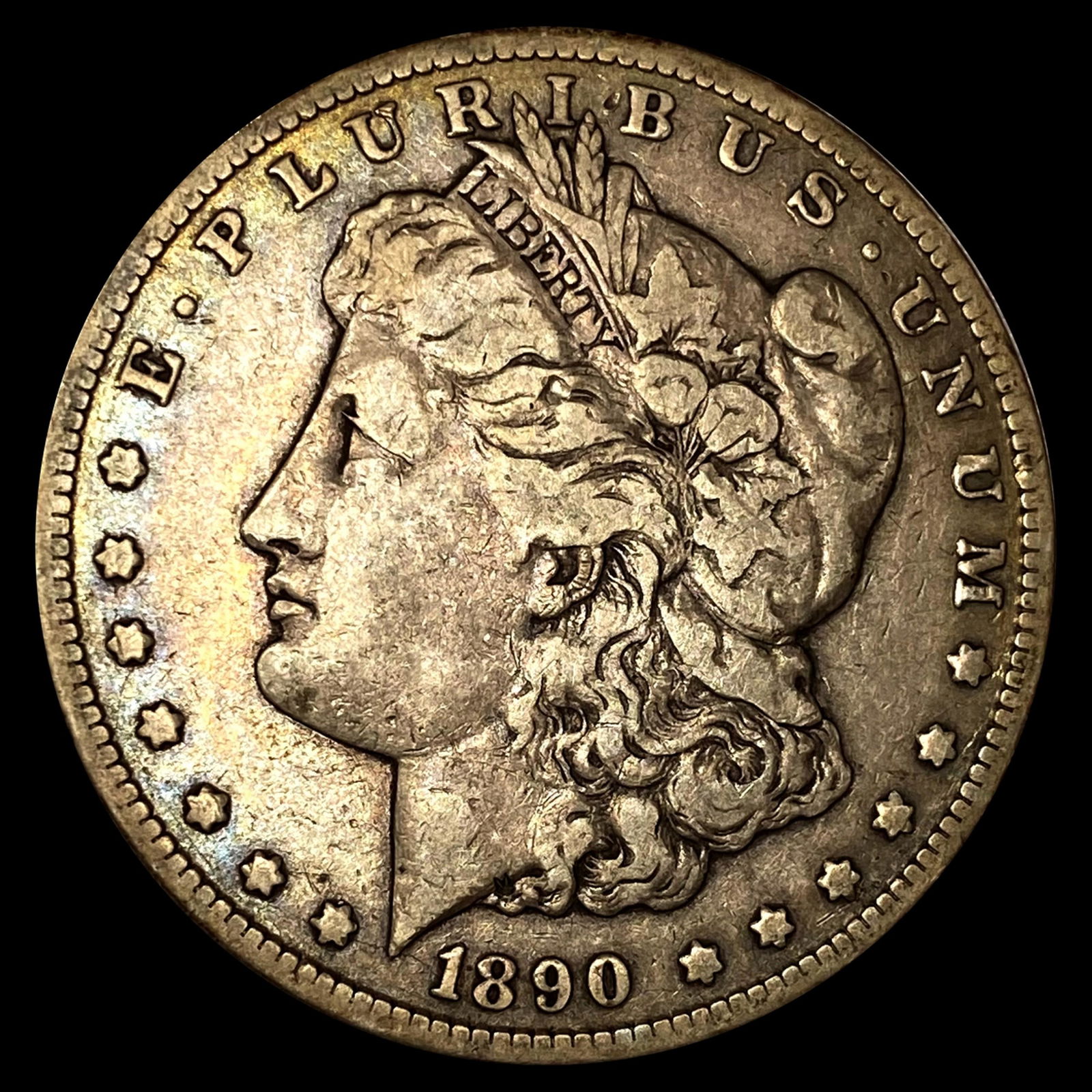 1890-CC Morgan Silver Dollar NEARLY UNCIRCULATED (1 of 2)