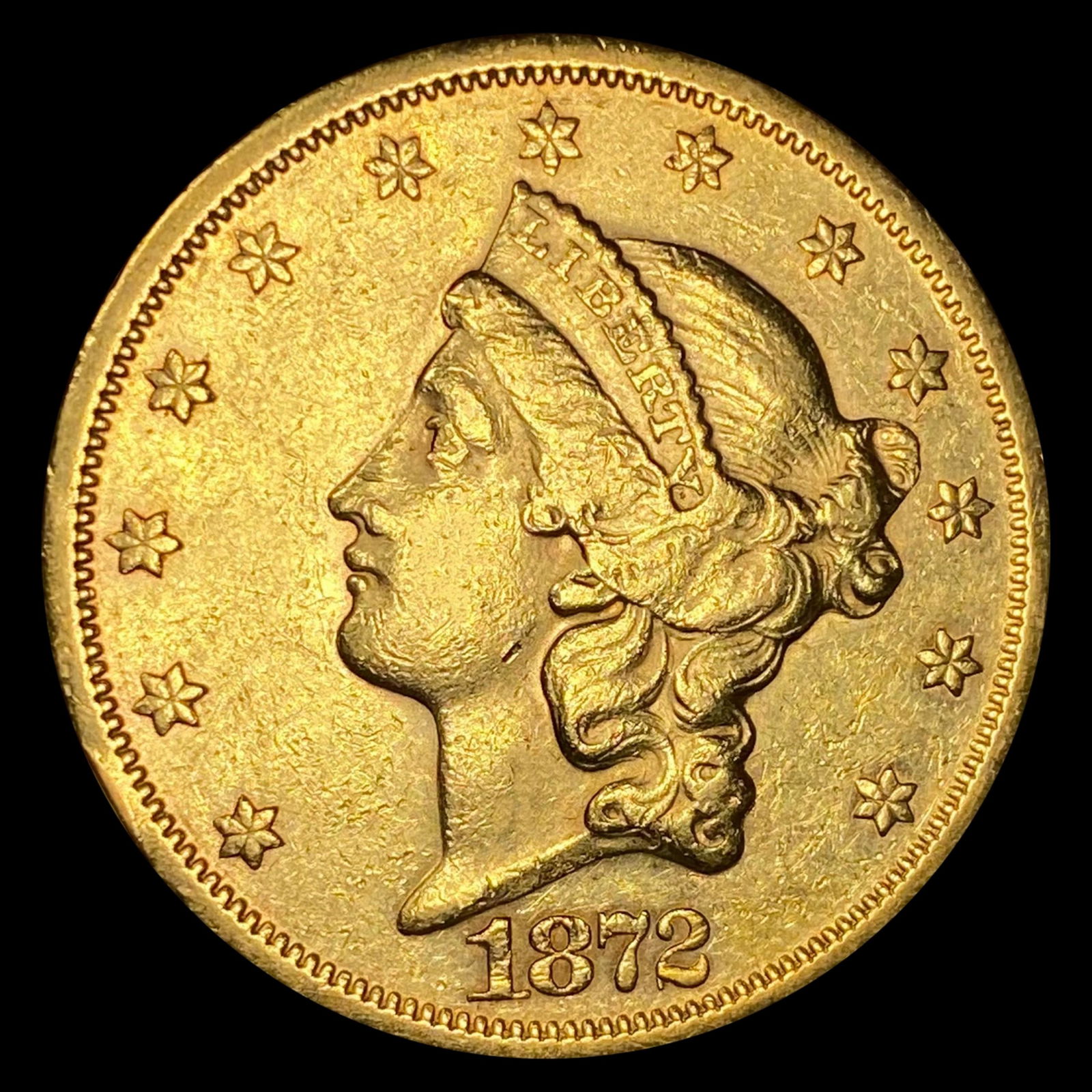 1872-S $20 Gold Double Eagle UNCIRCULATED (1 of 2)